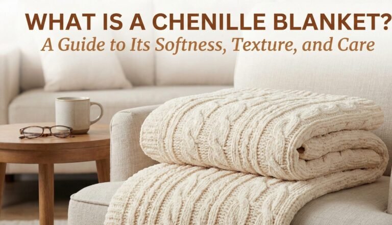 What is a Chenille Blanket