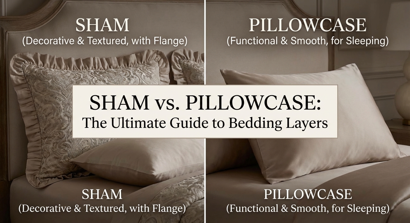 Sham vs. Pillowcase