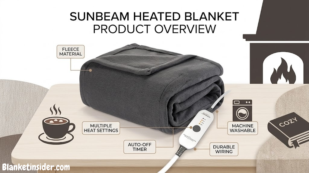 Sunbeam Heated Blanket product overview