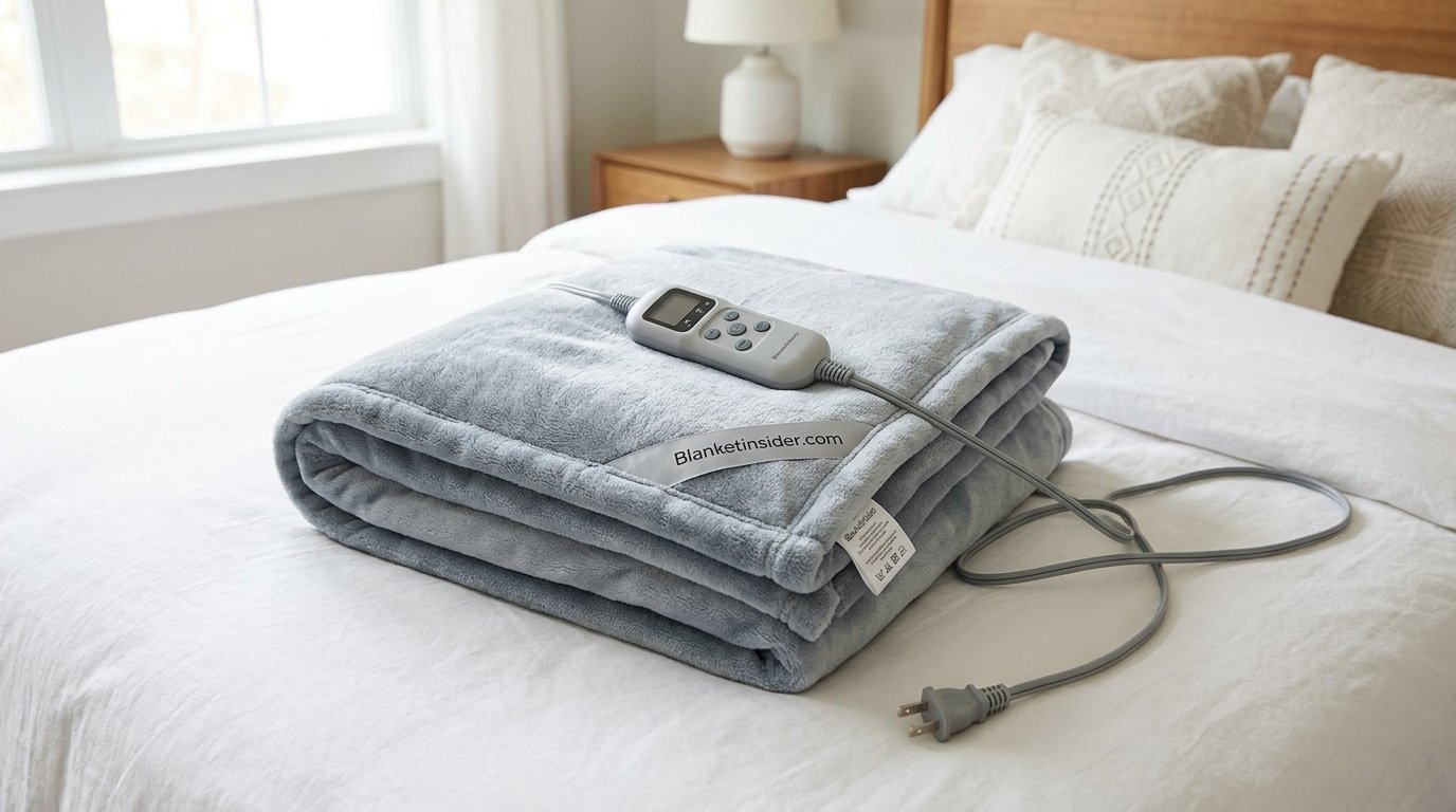 can you wash a heated blanket
